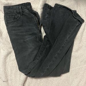 wide legged jeans